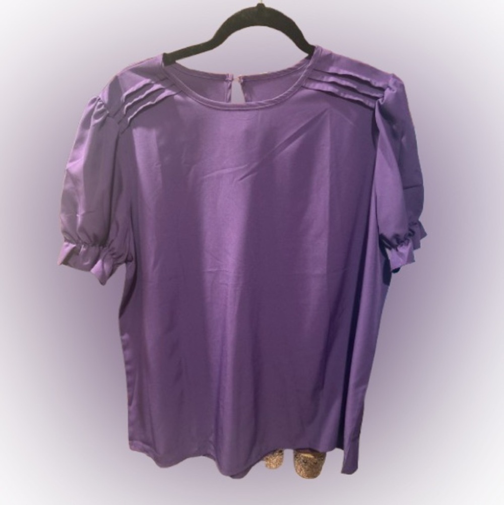 Purple blouse